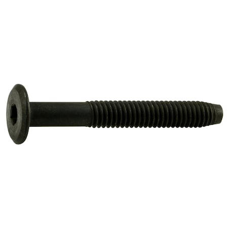 Midwest Fastener Binding Screw, 5/16"-18, Steel, Black, 8 PK 37544